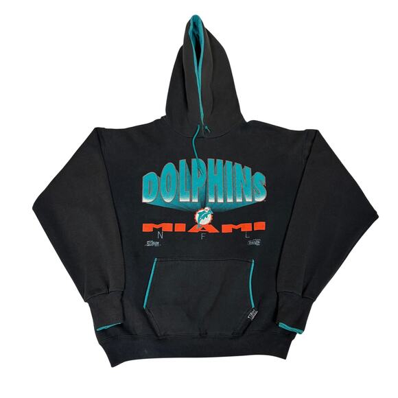 Salem Sportswear Other - Vintage 90s Miami Dolphins Hoodie Men's XL Front Row Salem Sportswear